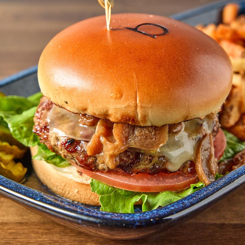 Mushroom Swiss Burger photo