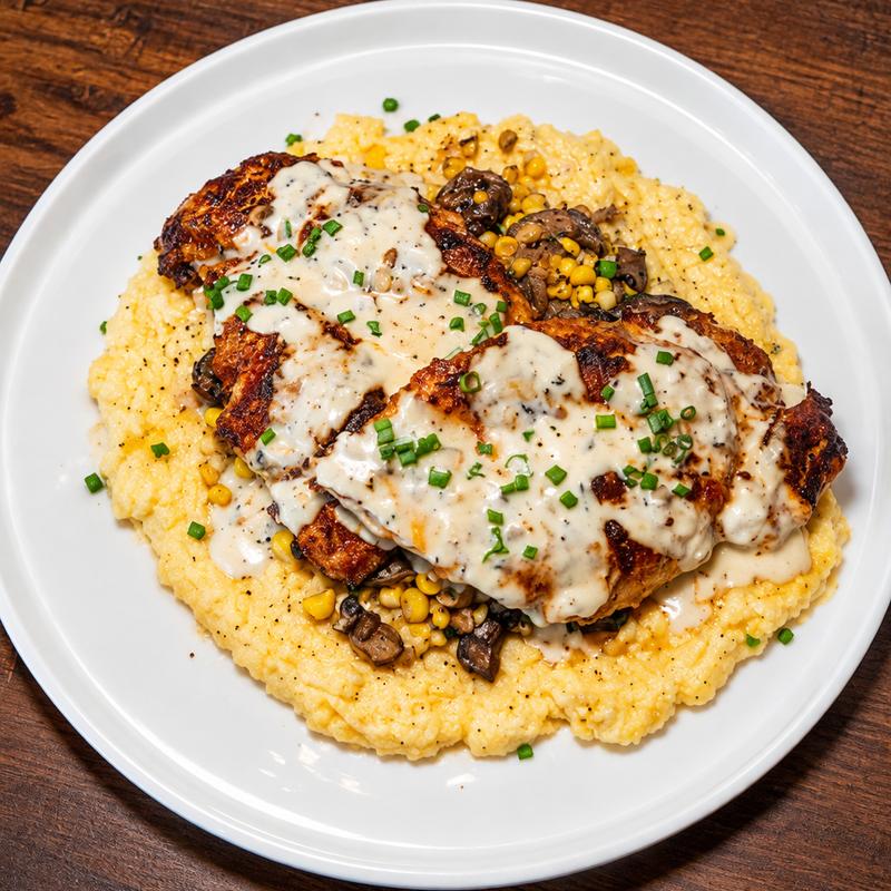 menu item 66 of 71, Hawkeye  Sweet Corn Chicken