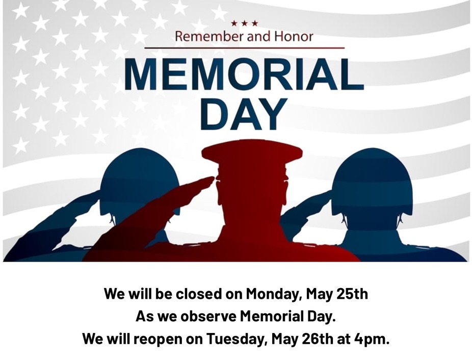 CLOSED - Memorial Day event photo
