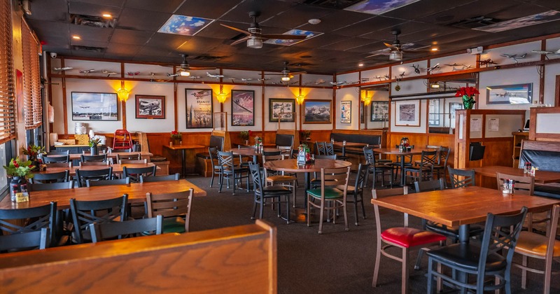 Interior, seating area