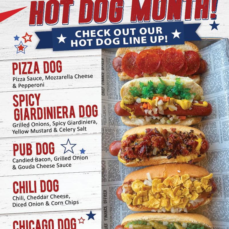 menu item 78 of 84, National Hot Dog Month