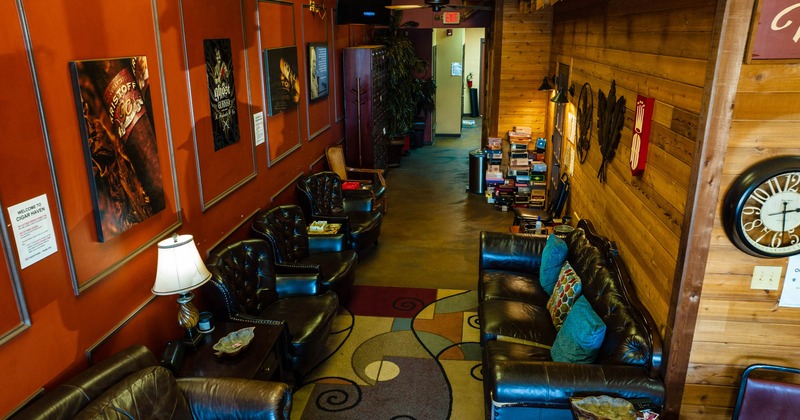 Interior comfortable seating area