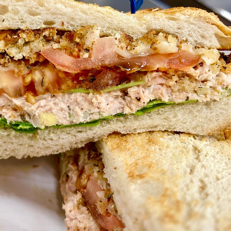 Parmesan Tuna Sandwich photo