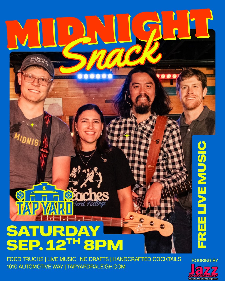 Midnight Snack LIVE @ Tap Yard event photo