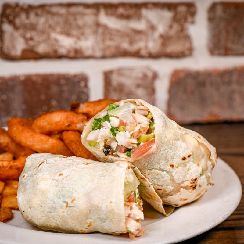 Greek Salad Wrap photo