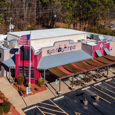 Exterior, a view from above