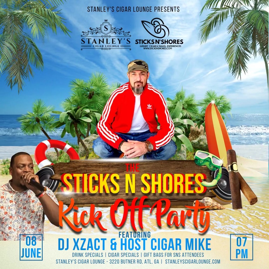 The Sticks N Shores Kick Off Party Hosted By Cigar Mike and Featuring DJ Xzact event photo