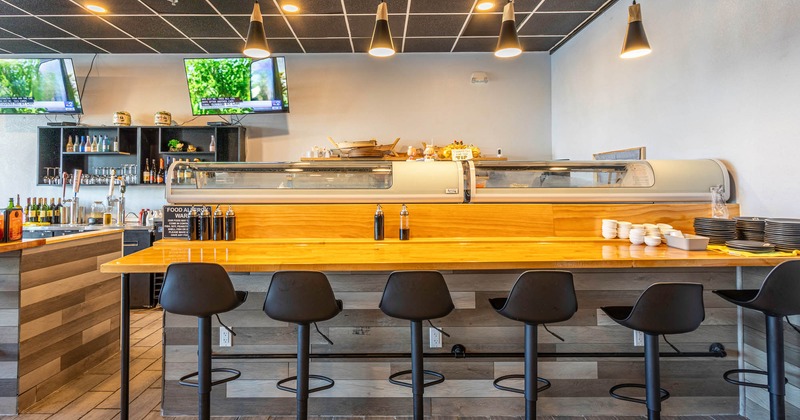 Tall table and bar stools