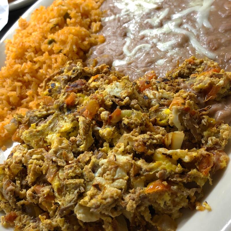 Machaca Con Huevos photo