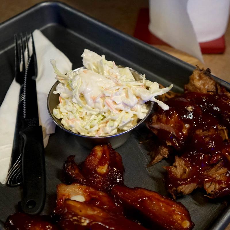 Backyard BBQ cookout photo