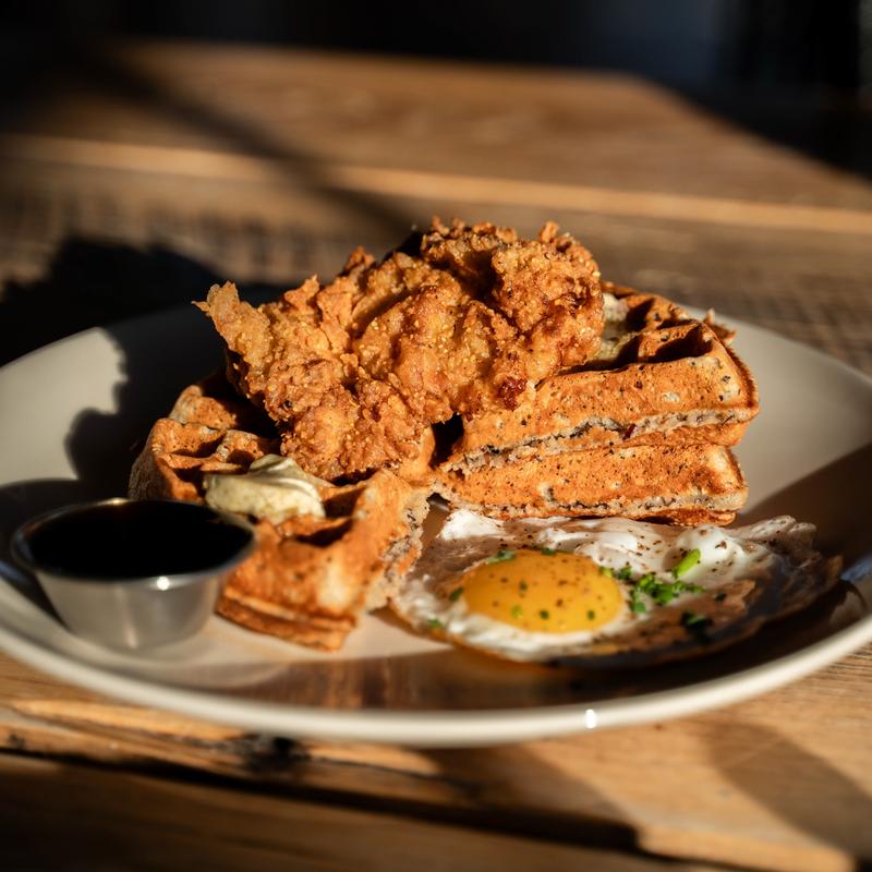 Cornmeal Waffles photo