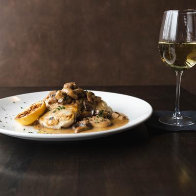 Chicken Marsala.