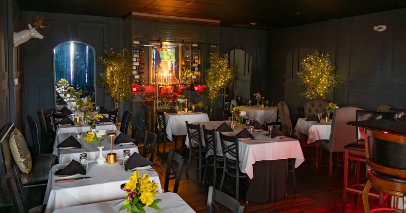 Interior dining area