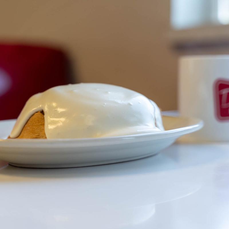 menu item 4 of 8, Cinnamon Roll