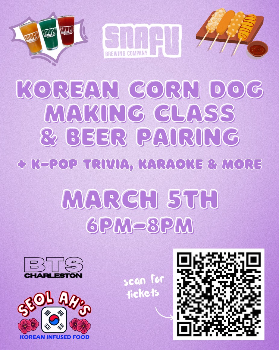 Korean Corn Dog Class + Beer Pairing event photo