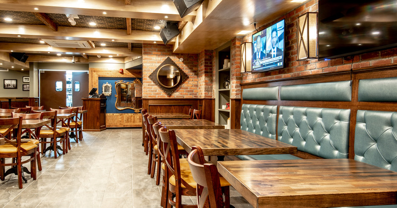 Interior, seating area