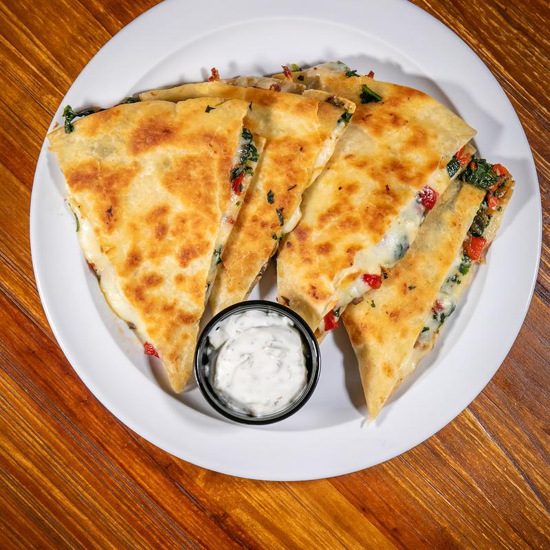 menu item 2 of 6, Veggie Quesadilla