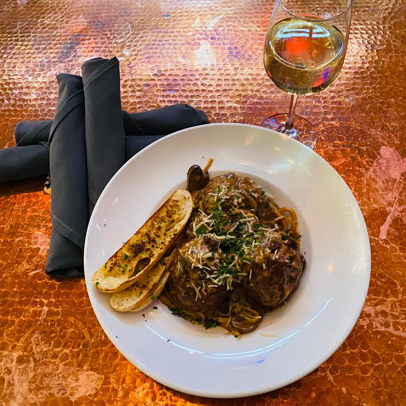 Elk Meatball Linguine photo