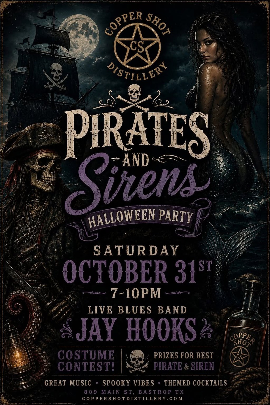 Pirates & Sirens Halloween Party event photo