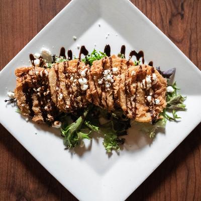 Fried green tomatoes.
