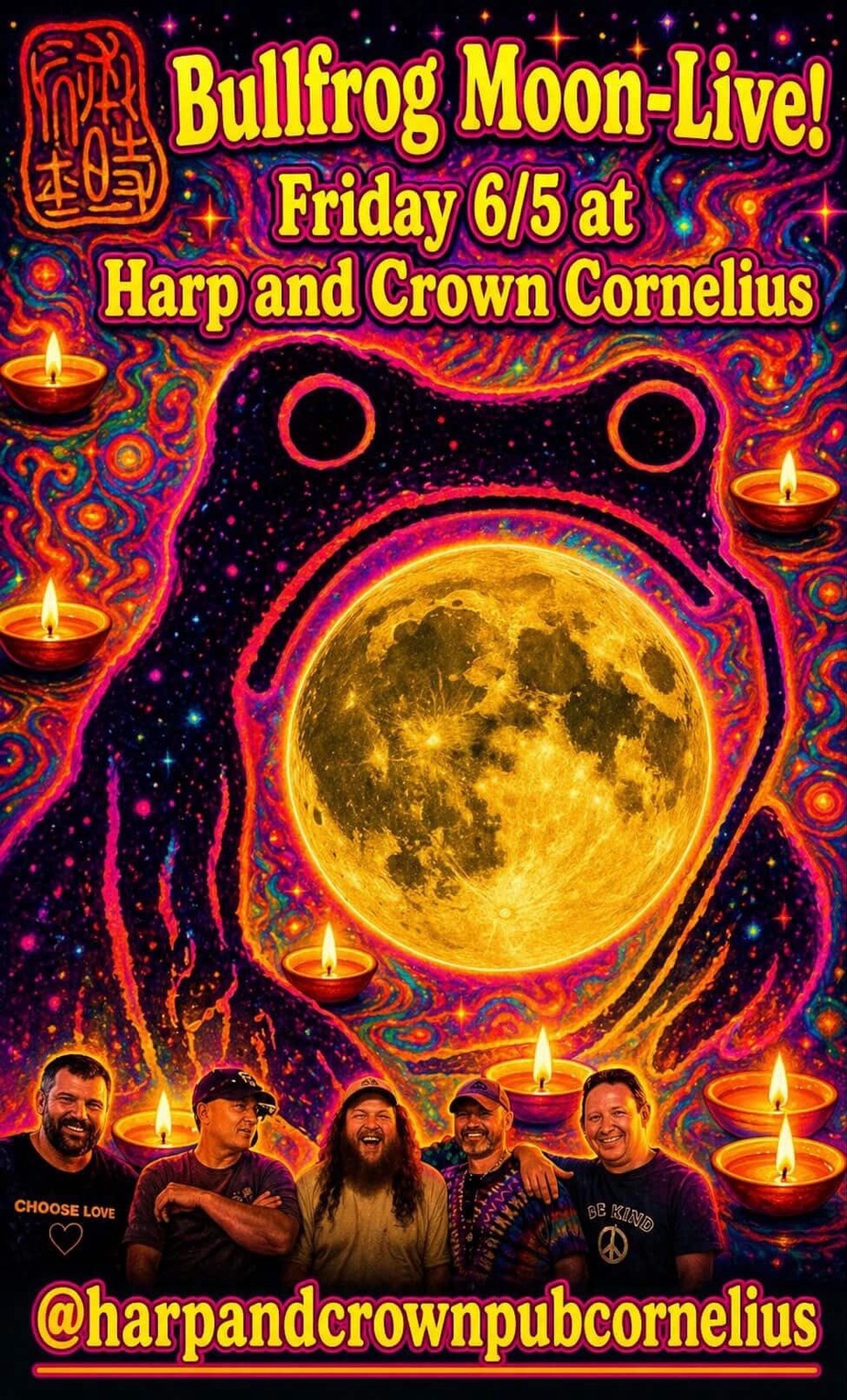 Bullfrog Moon - Live Music at Harp & Crown! event photo