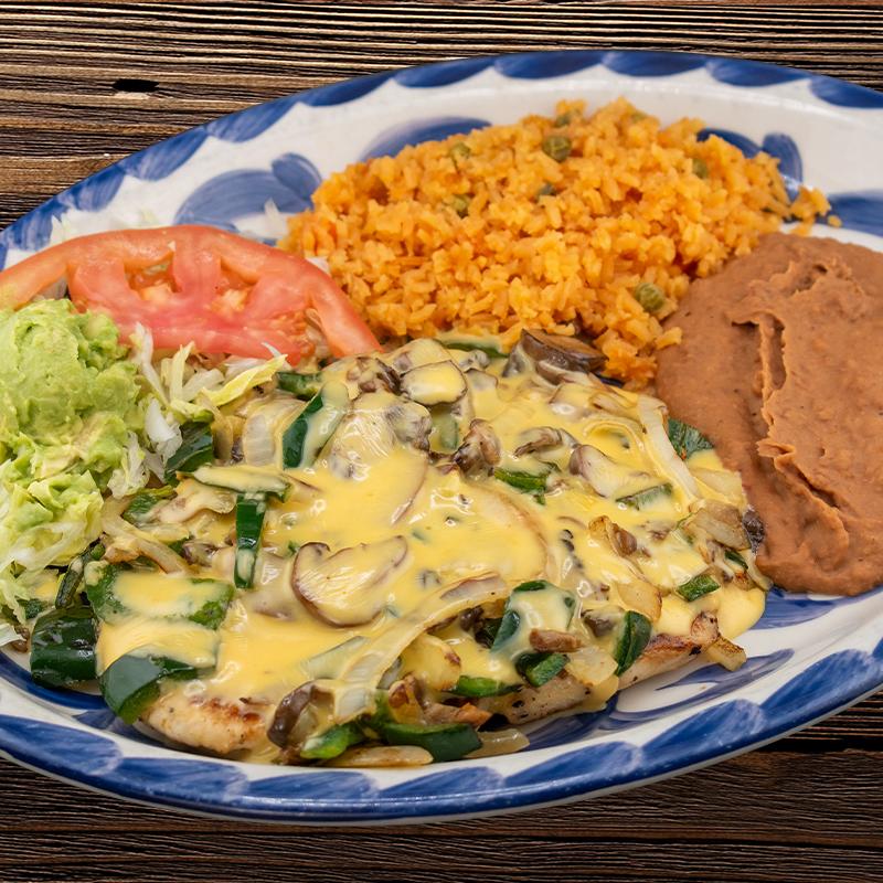 Chicken Poblano Plate photo