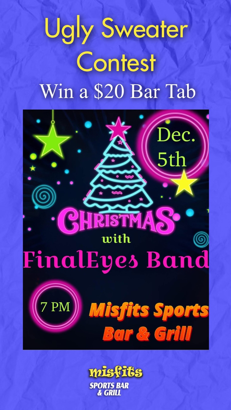 Ugly Sweater Contest event photo