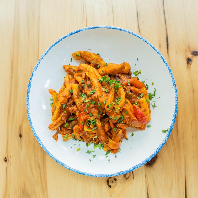 menu item 17 of 38, Butter Chicken Pasta