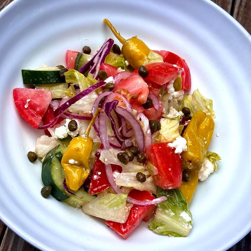 Rustic Greek Salad photo