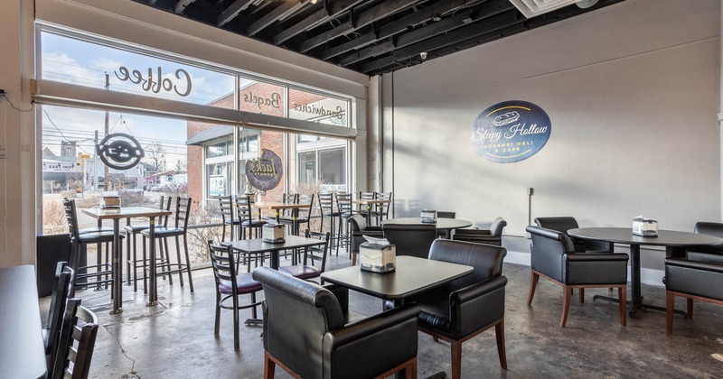 Interior, dining area
