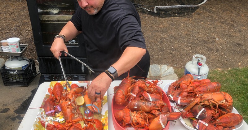 Exterior, seating area