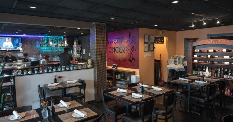 Interior, main seating area