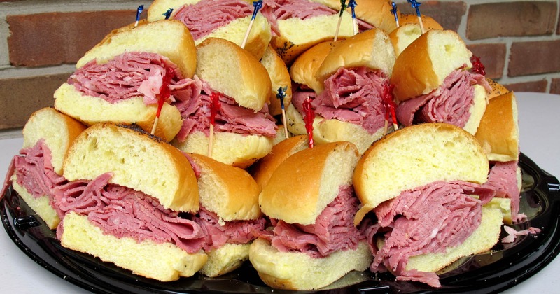 Corned Beef Sandwich Tray