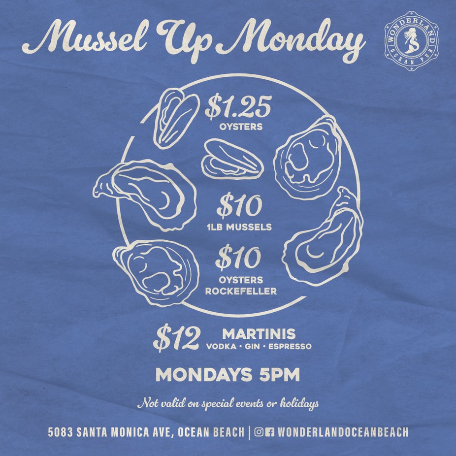 Mussel Up Monday event photo