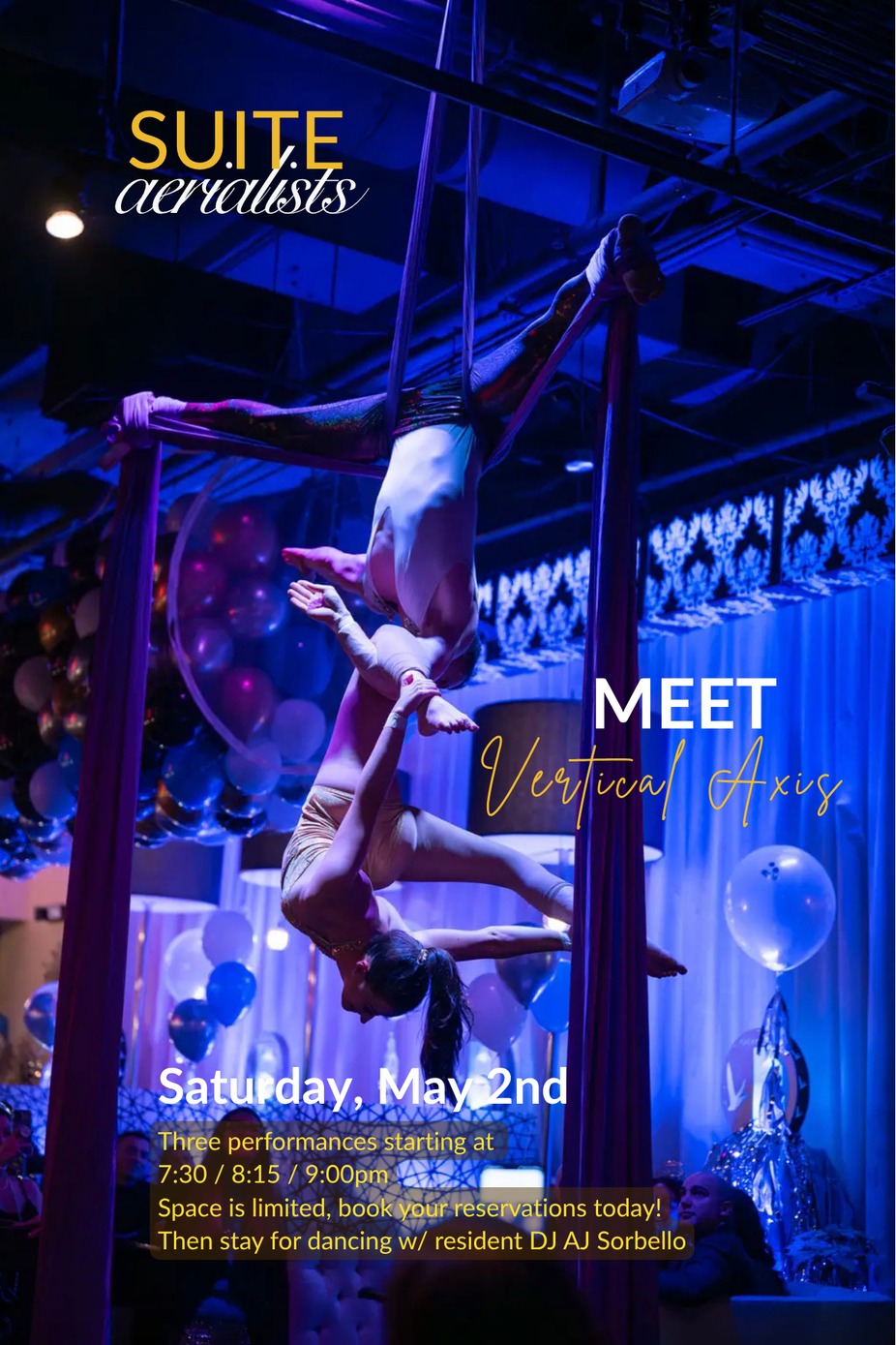 Live Aerial Performances every Saturday event photo