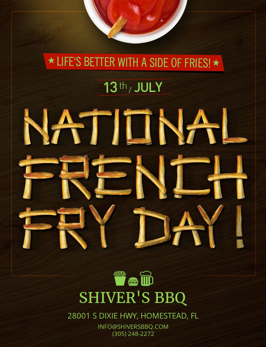 National French Fry Day event photo