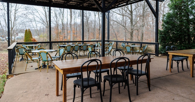 Outdoor, covered patio