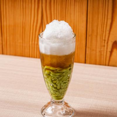 Thai coconut noodle dessert.