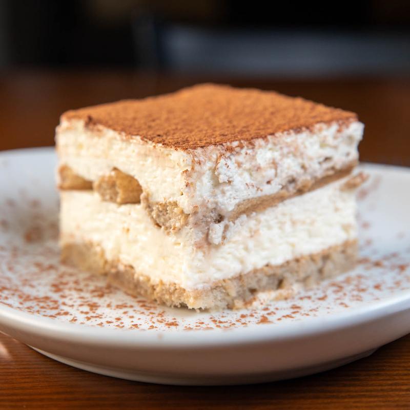 menu item 8 of 9, Tiramisu