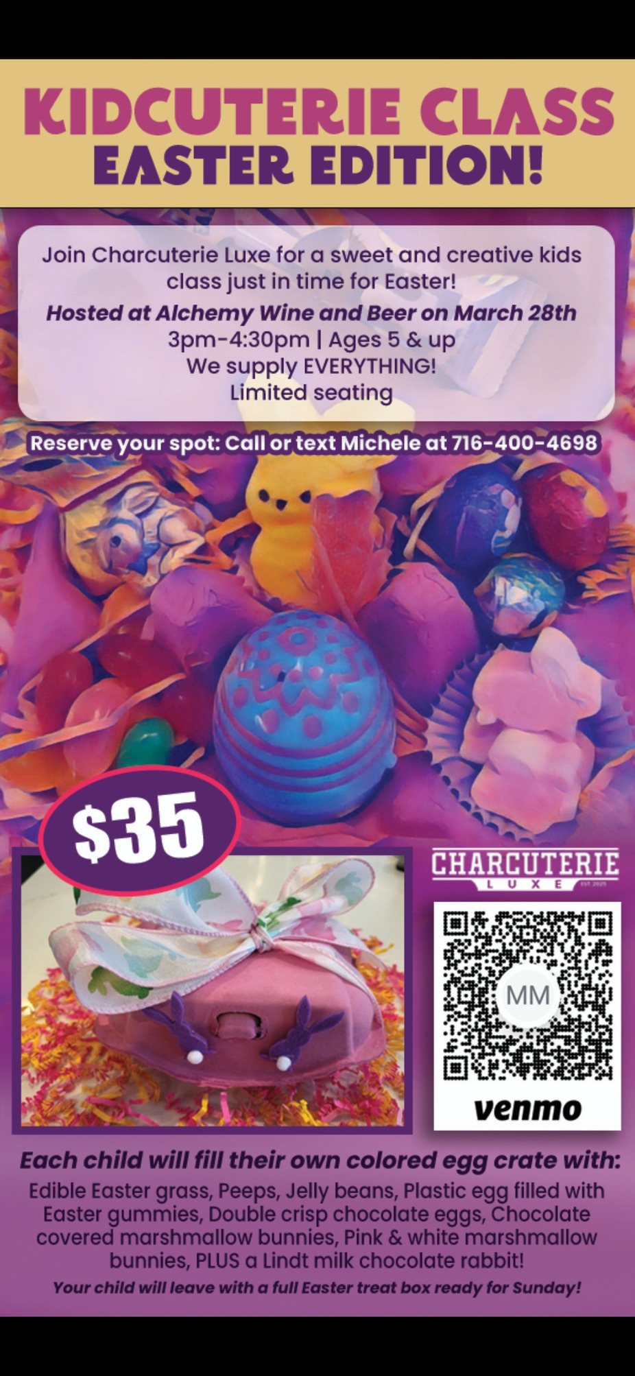 Kidcuterie Class- Easter Edition event photo