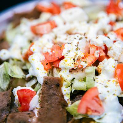 Mt Olympus bowl, close-up.
