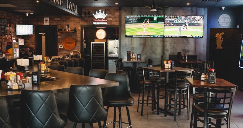 Interior, bar area