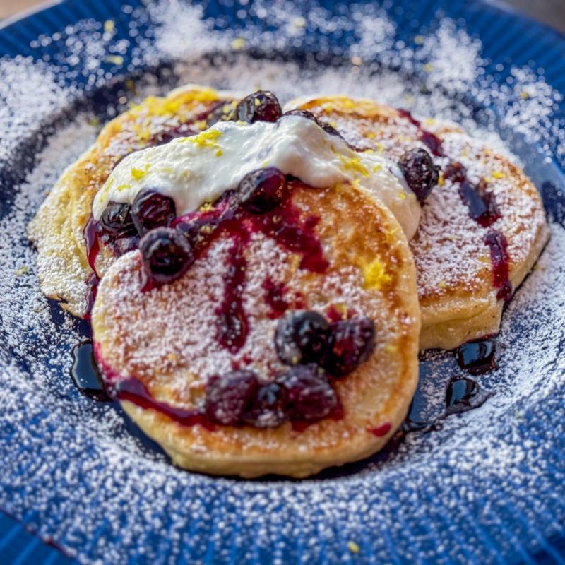 Lemon & Ricotta Pancakes photo