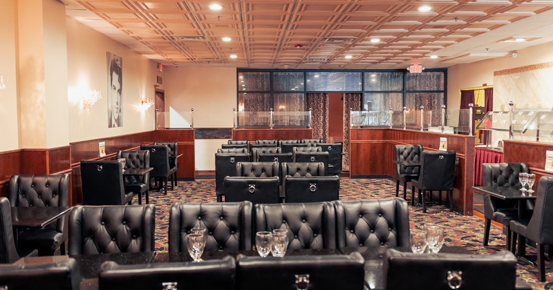 Interior, dining area