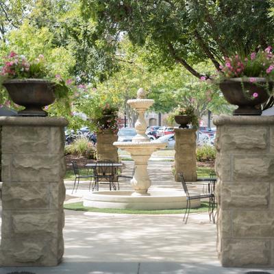 Exterior, patio gate