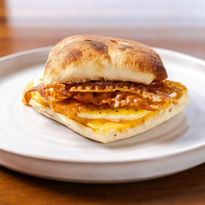 Single Bacon Breakfast Sandwich photo