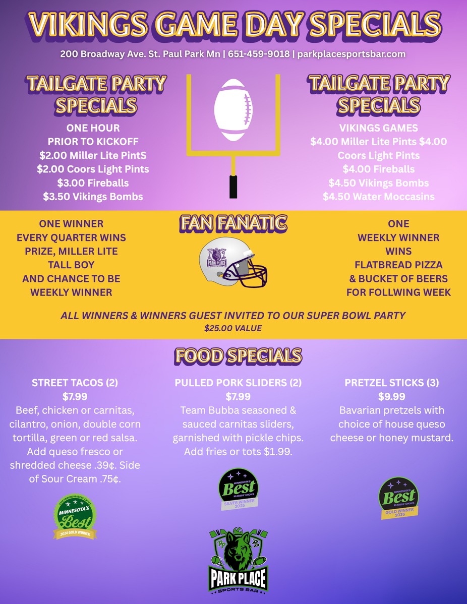Vikings Game Days event photo