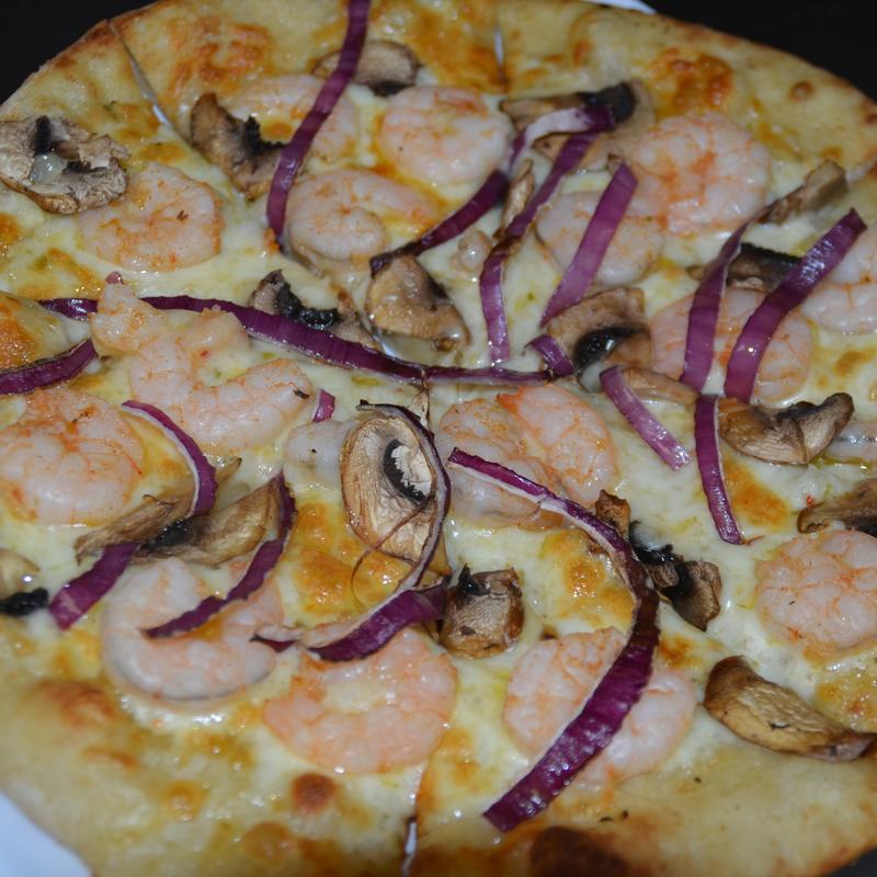 Grilled Shrimp Pizza photo