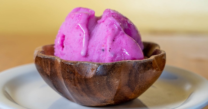 Dragon Fruit Lychee Sorbet