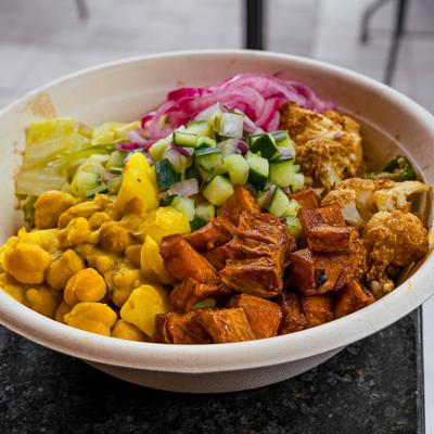 Curry Chicken Bowl.